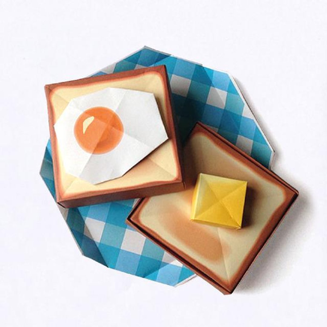 Toast set - 其他 - 纸 咖啡色