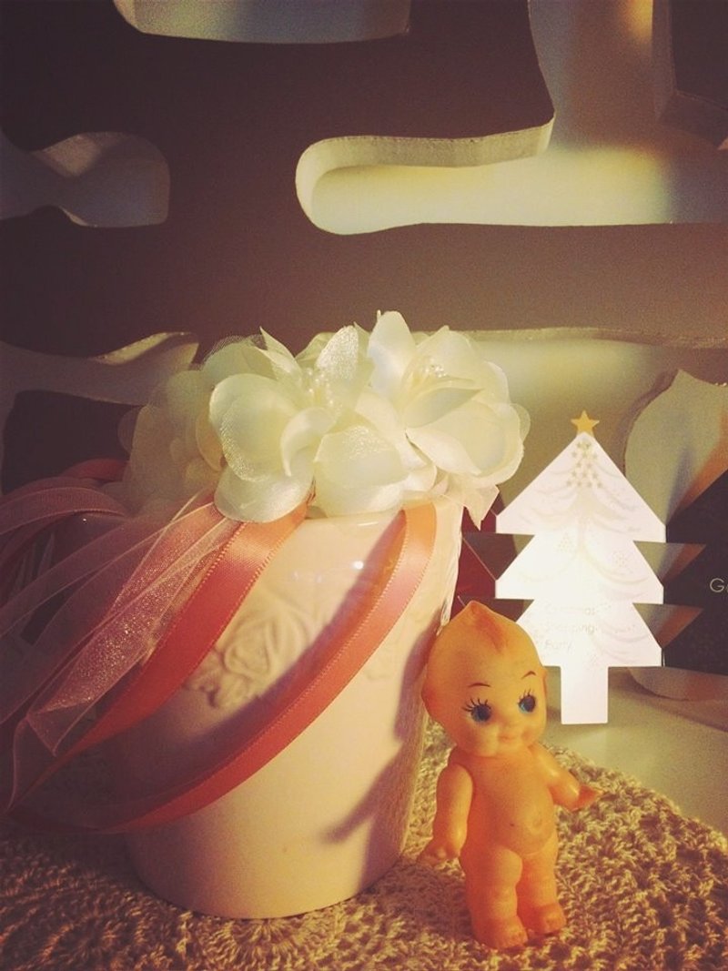 伴娘群美美的手腕花 - 手链/手环 - 丝．绢 粉红色