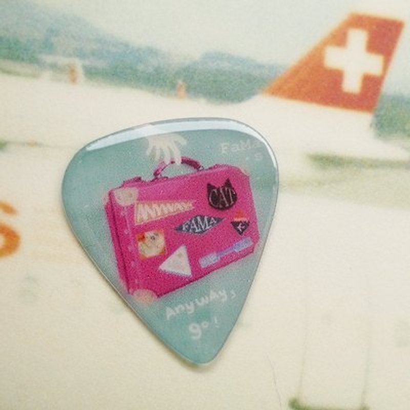 FaMa's Pick吉他弹片 出发 My Way小皮箱 - 吉他配件 - 树脂 紫色