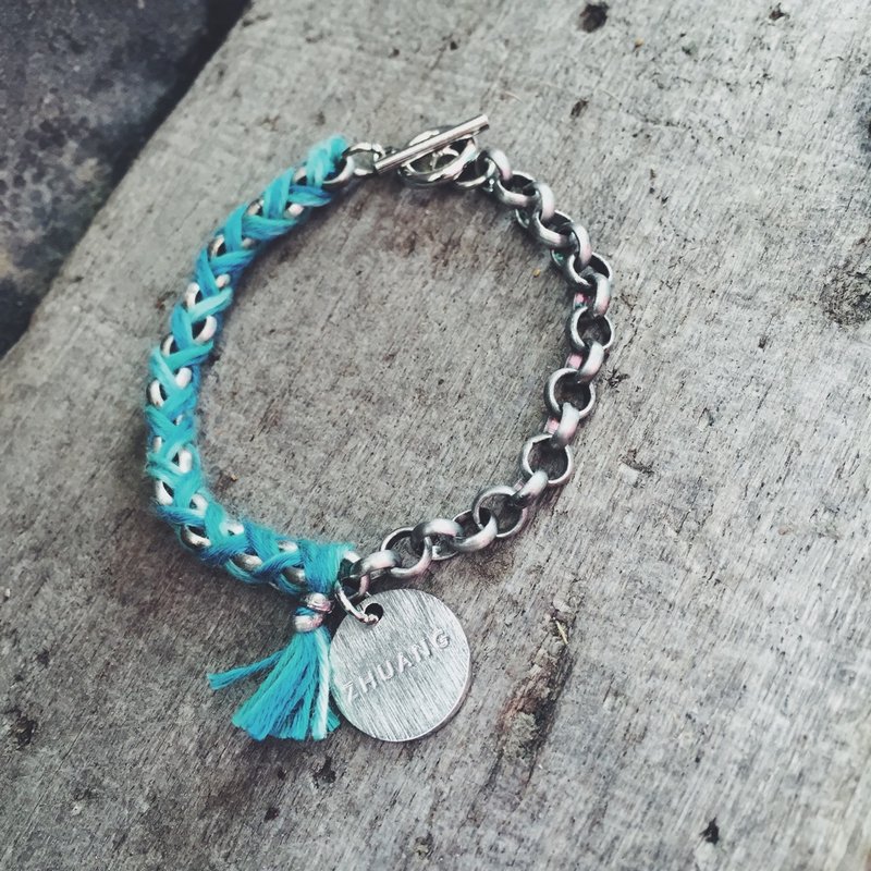 Zhu.手工手环 *. 法式SUMMER - 手链/手环 - 其他金属 