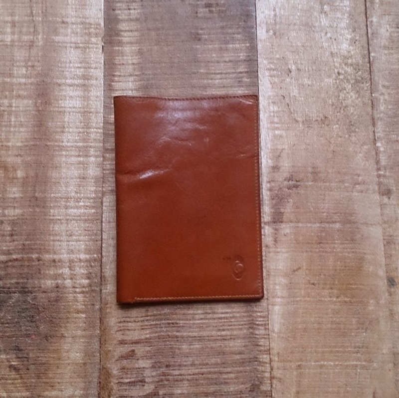 夕卡 Shika // Vintage  古董护照夹 - 皮夹/钱包 - 真皮 咖啡色