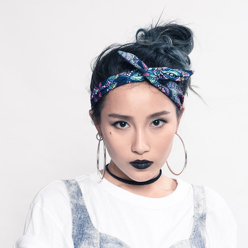 烟火祭 好烦小姐 发带 图腾 - 发饰 - 其他材质 多色