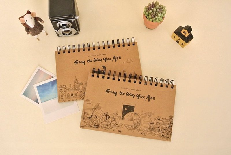 迪梦奇 mini album 拍立得相本 v.4 - [牛皮/City]▲即将绝版▲ - 相簿/相册 - 纸 咖啡色