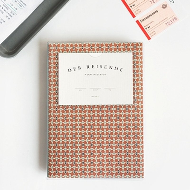 Dessin x Invite.L-时光旅行年历V2-P7 Bowtie-G,IVL89432 - 年历/台历 - 纸 橘色