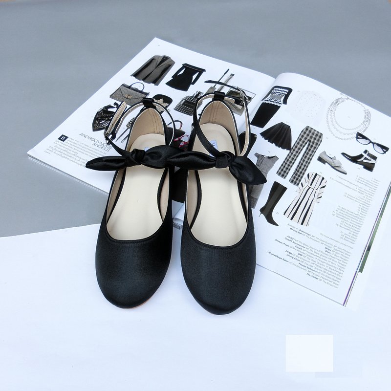 My Ballet shoes in Balck - 女款休闲鞋 - 其他材质 黑色