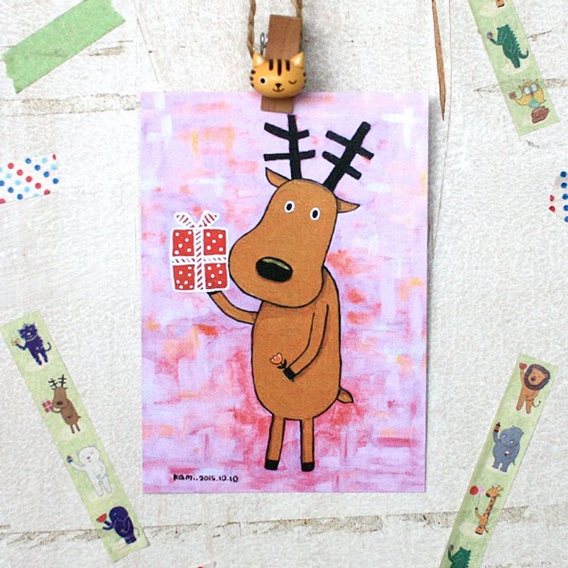 明信片 ∣ 我的梦想小喜 - 卡片/明信片 - 纸 多色