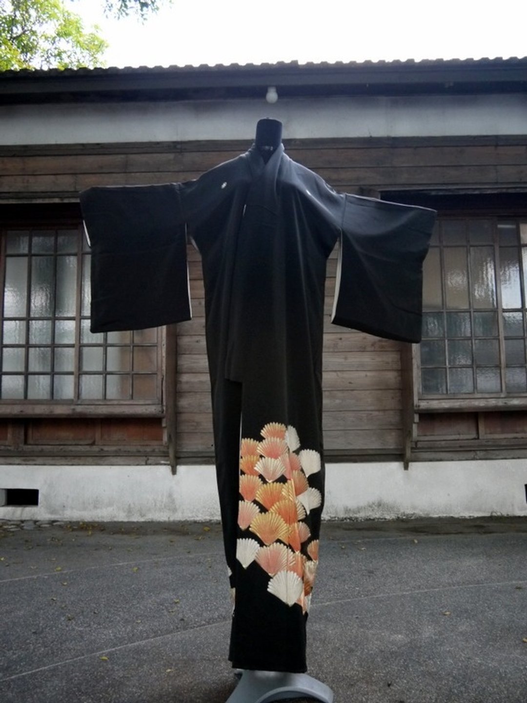 日本 扇 华丽古董和服 - 其他 - 其他材质 