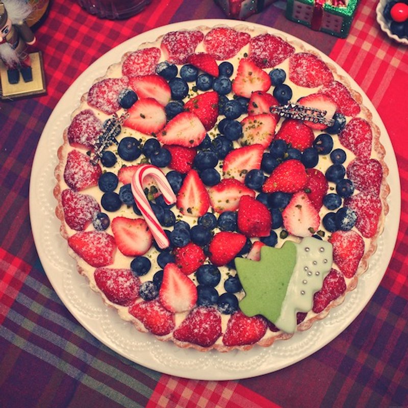 双莓奶酪澎派 - 蛋糕/甜点 - 新鲜食材 红色