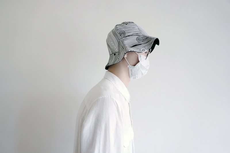 异次元渔夫帽<中性-双面> !! - 帽子 - 其他材质 黑色