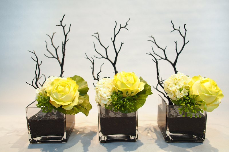 【假水人造花艺】绿玫瑰玻璃花饰 - 植栽/盆栽 - 其他材质 绿色