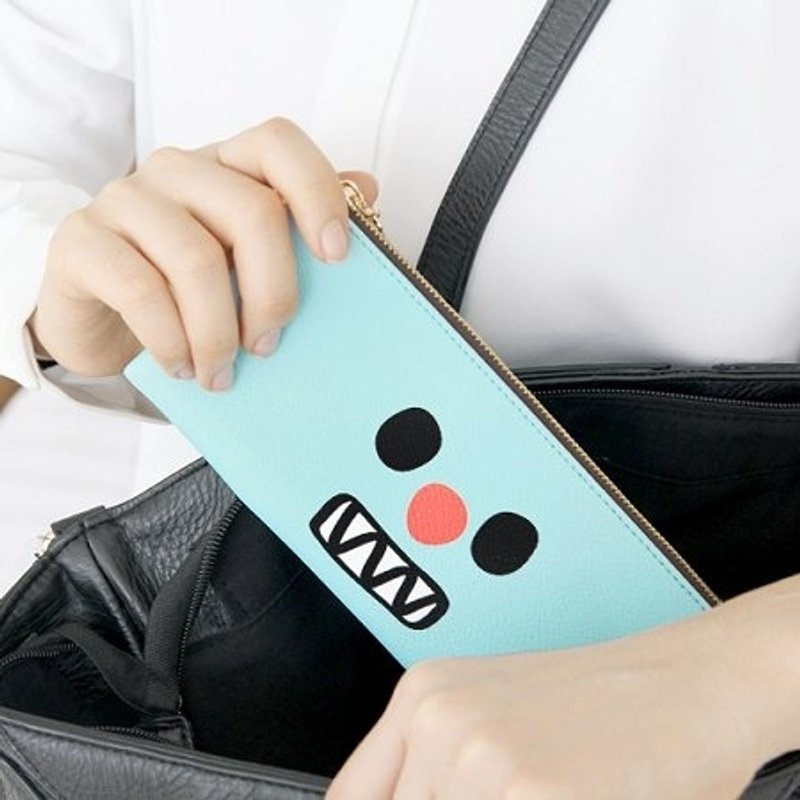 Dessin x GMZ-顽皮鬼欢乐万用包S-淘气蓝,GMZ00960 - 铅笔盒/笔袋 - 防水材质 蓝色