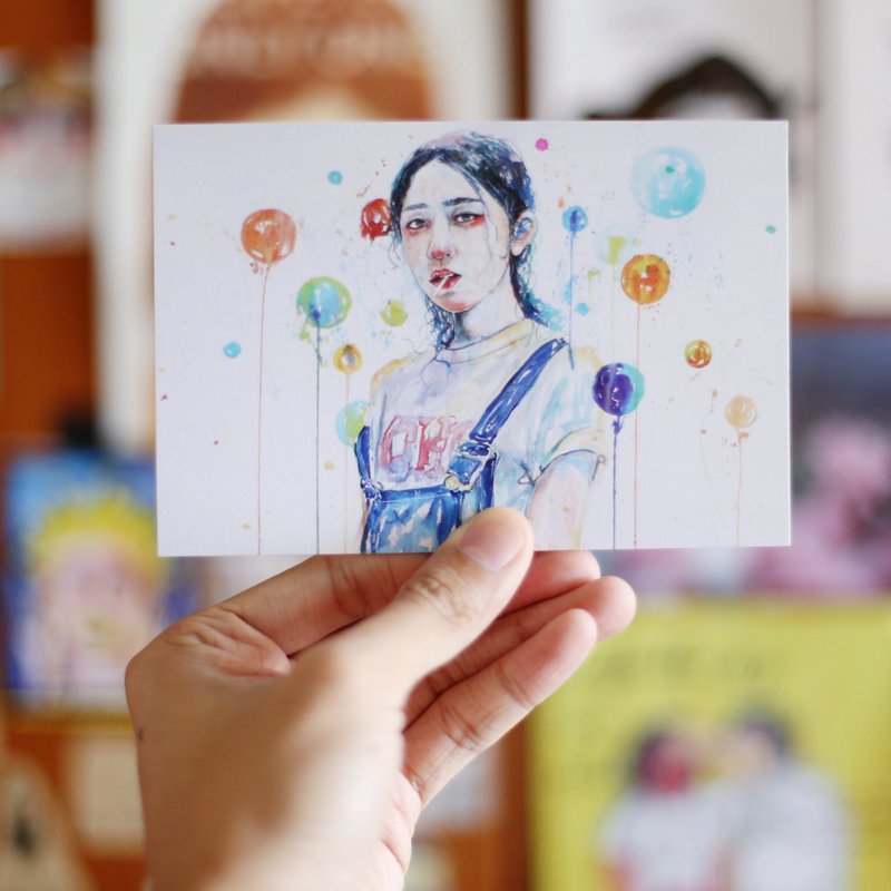 明信片 PC-HU-010 - 卡片/明信片 - 纸 多色