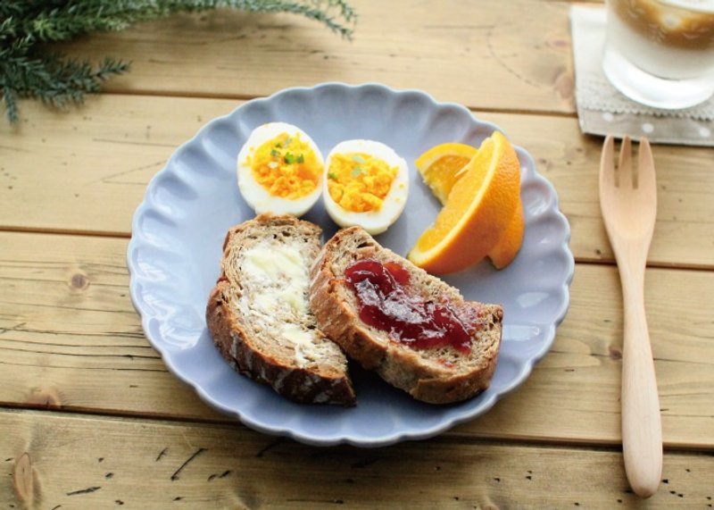 英国Price&Kensington花边花瓣点心盘(紫丁香) - 浅碟/小碟子 - 其他材质 粉红色