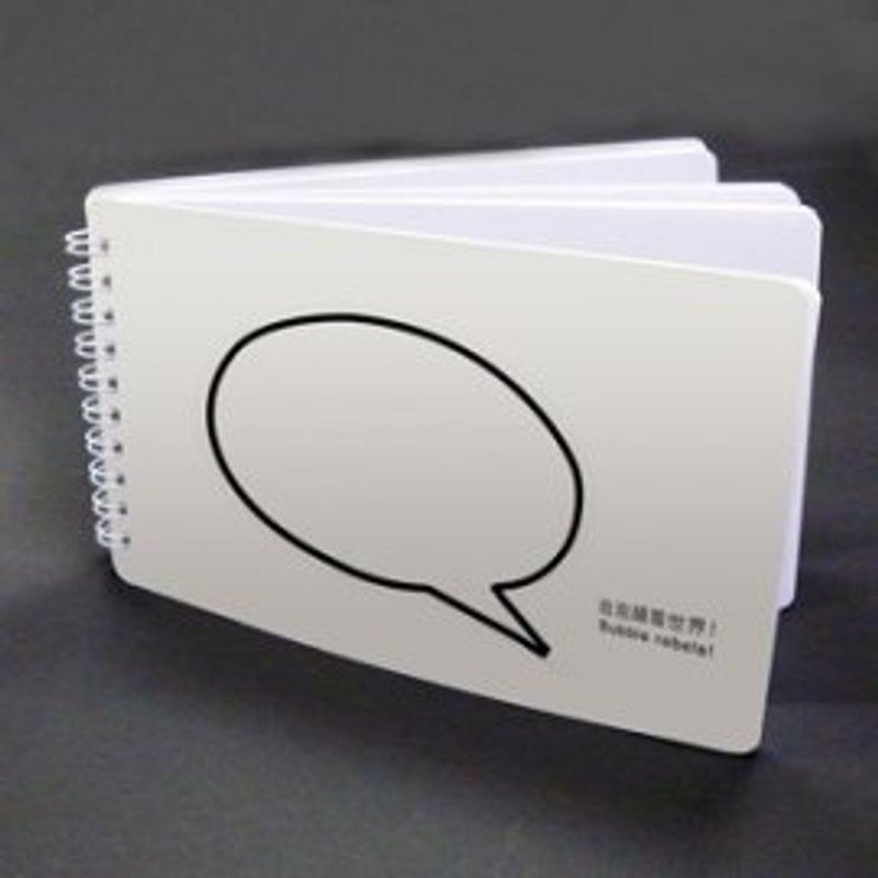 泡泡笔记本 - 笔记本/手帐 - 纸 白色