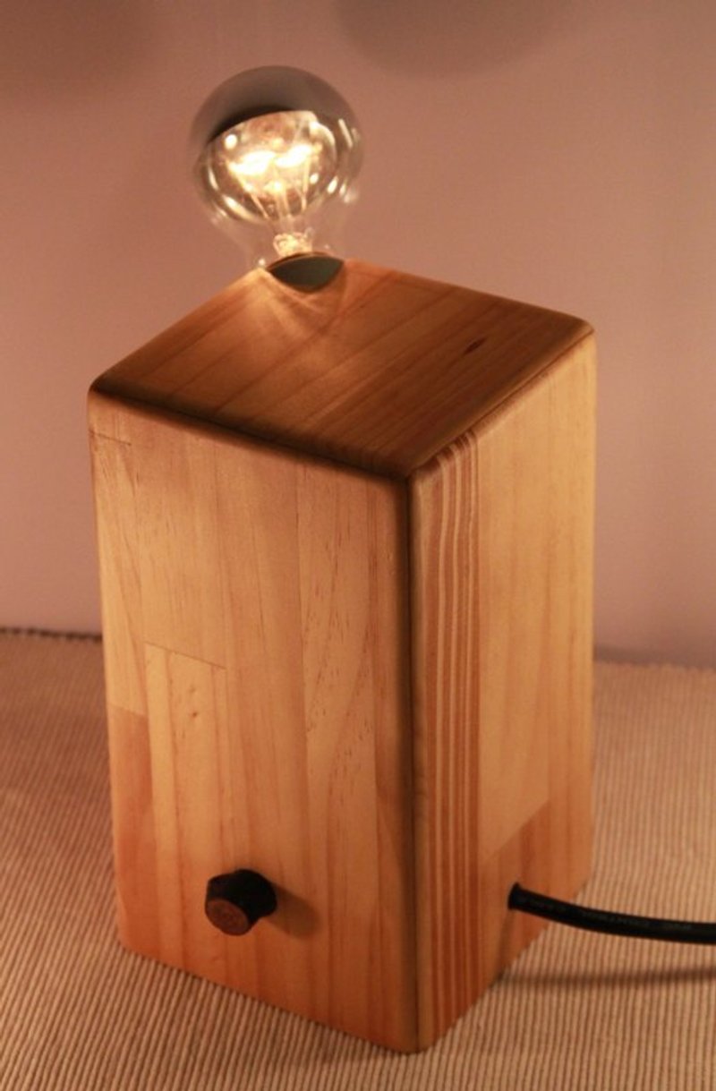 方块灯 - 灯具/灯饰 - 木头 