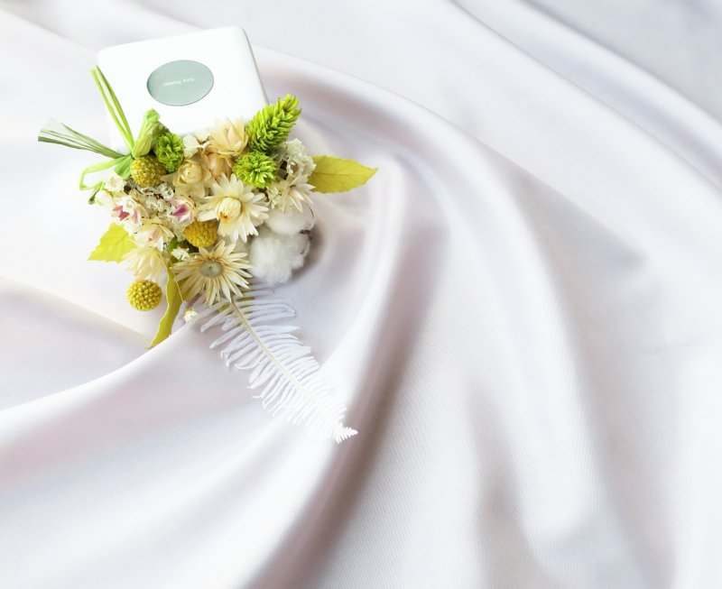 ▫One 花筒▫ 赶走女孩坏心情良药 甜塔桌花 - 摆饰 - 植物．花 黄色