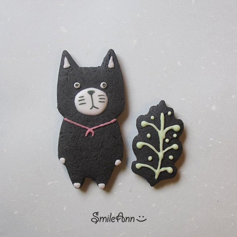 SmileAnn/小黑猫的旅行 (黑可可)x8 - 蛋糕/甜点 - 新鲜食材 黑色