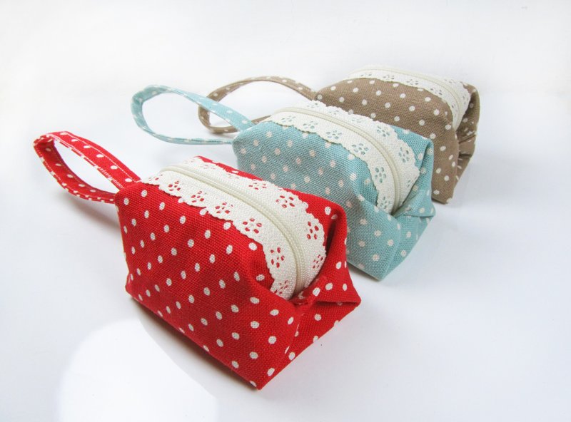 轻轻零钱包/小钱包 - 点点 - 零钱包 - 其他材质 卡其色