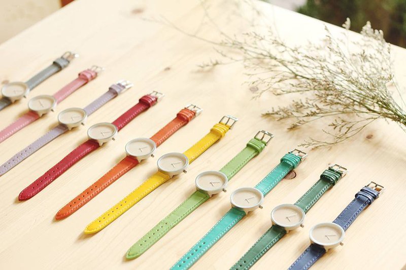 Pantone TINY 木核手工表（单价） - 女表 - 木头 多色