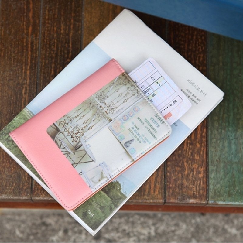 圣诞礼物5折-Indigo-旅行写真护照套-嫩粉,IDG76434 - 护照夹/护照套 - 其他材质 粉红色