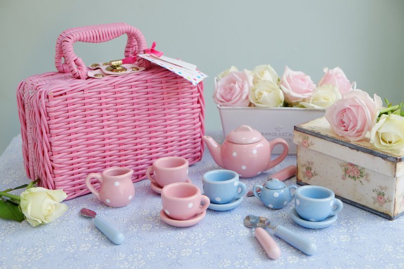 {孩子气。家家酒茶具组} - 玩具/玩偶 - 其他材质 粉红色