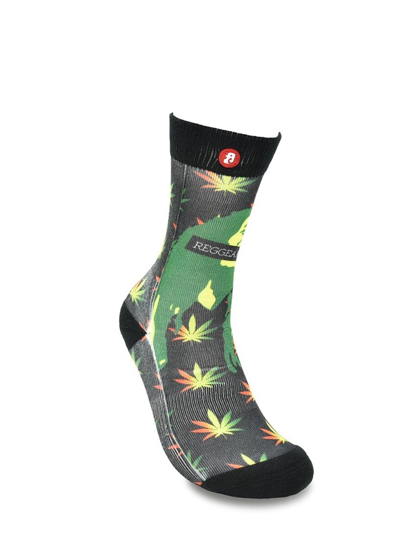 美国Fools Day  印花袜子－雷鬼 - 袜子 - 其他材质 多色