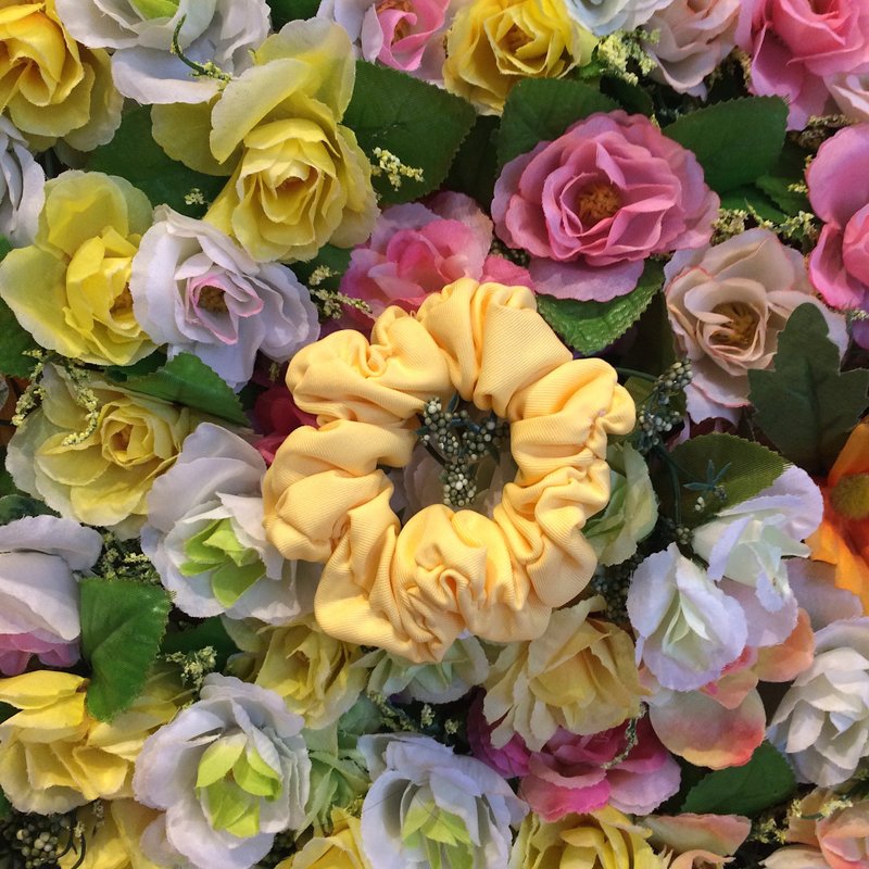 Dr.Pumpkin-大肠花儿发圈(大肠圈)-向日葵 - 发饰 - 聚酯纤维 黄色