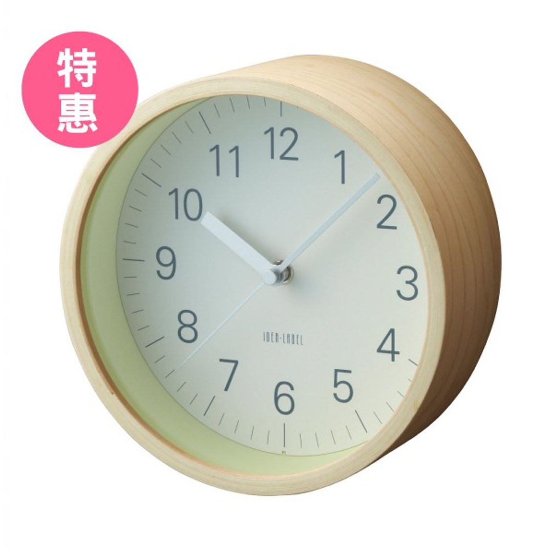 原木时计 - 时钟/闹钟 - 木头 咖啡色
