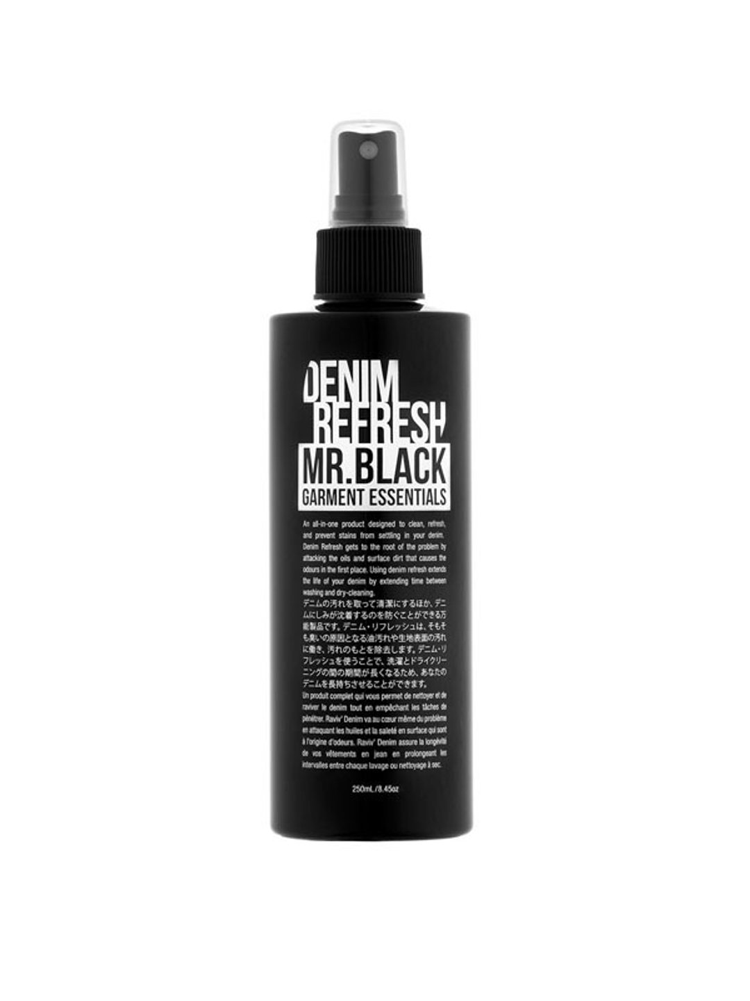 Mr.BLACK Denim Refresh 单宁保养喷雾 250ml - 其他 - 其他材质 黑色