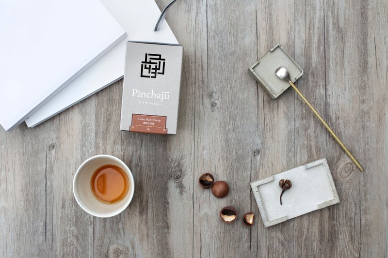 【经典产地系列】鹿野_红乌龙 - 茶 - 植物．花 灰色