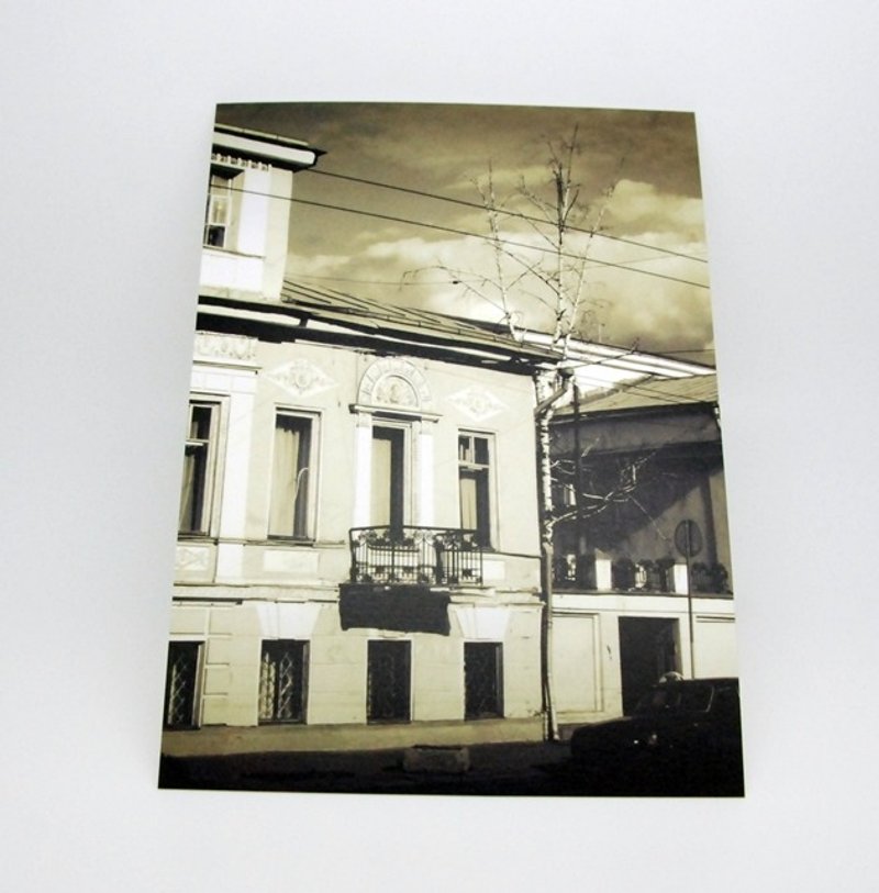 摄影明信片 | 城市小旅行 - 俄罗斯莫斯科-街景 - 卡片/明信片 - 纸 咖啡色