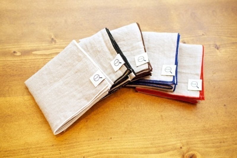 Pint! 有机亚麻手帕 未经漂白地 - 其他 - 其他材质 多色