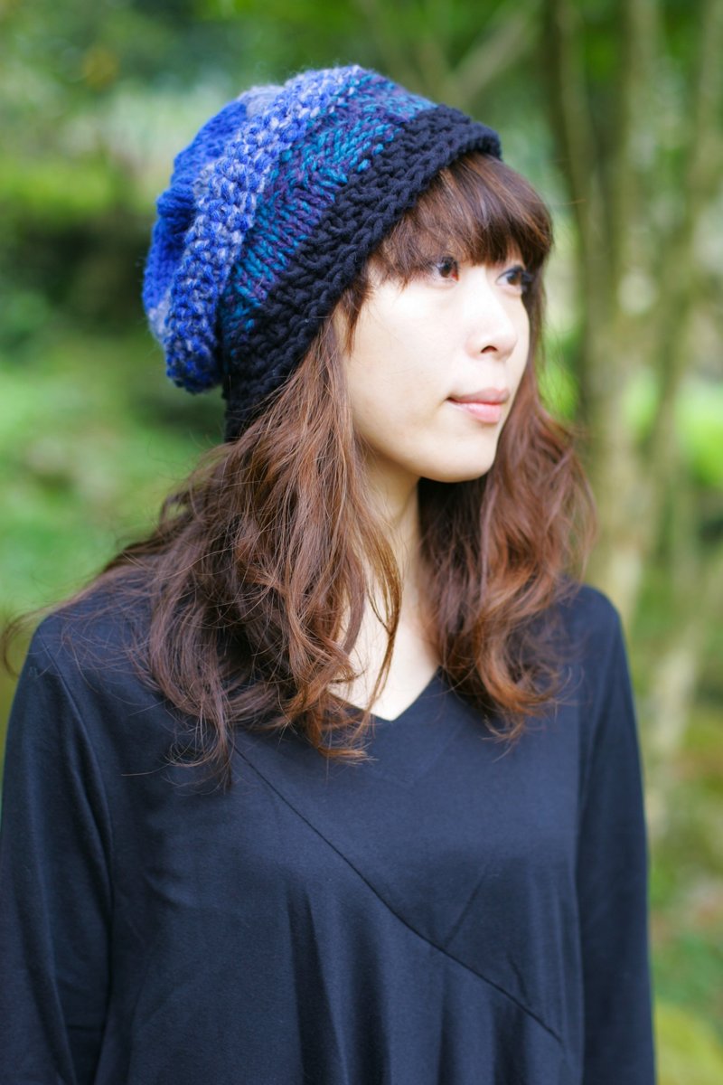 手钩毛线帽 - 帽子 - 其他材质 