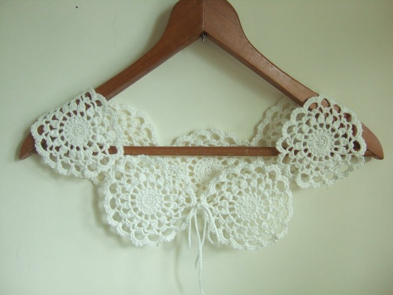 圆圆蕾丝领围antique lace collar - 其他 - 其他材质 白色