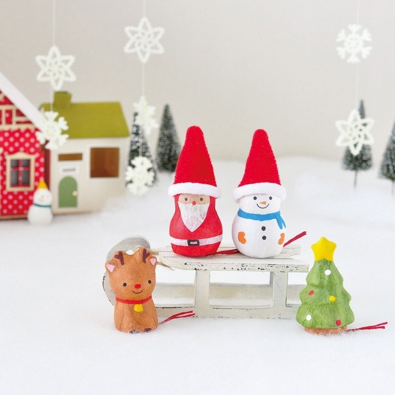 圣新陶芸幸运签系列【圣诞节限定版】组合 (含盆器、栽培介质及包装) - 植栽/盆栽 - 纸 多色