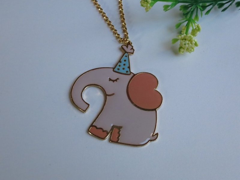 大象项链 - 项链 - 其他金属 