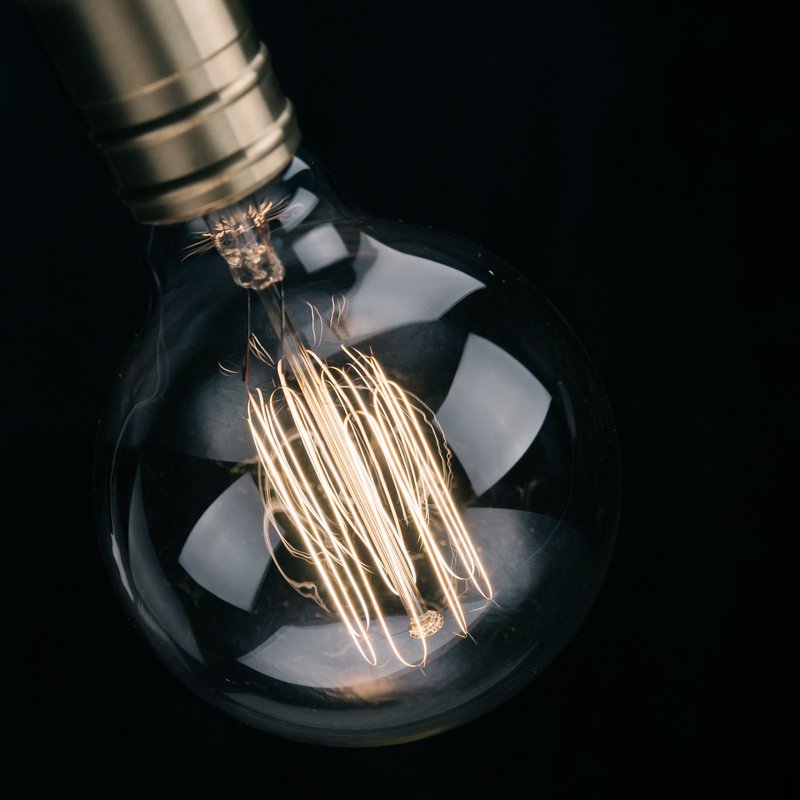 ▍劲空间设计 ▍大S绕丝款-爱迪生复古钨丝灯泡-圆球直径95mm - 灯具/灯饰 - 玻璃 白色