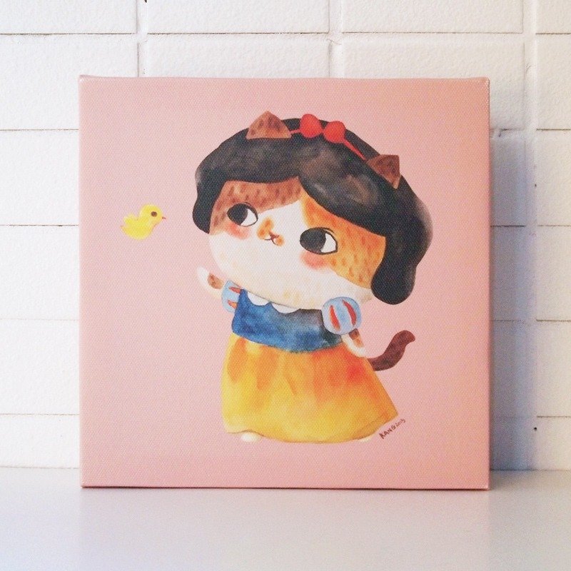 小无框画-白雪花 - 海报/装饰画/版画 - 其他材质 粉红色