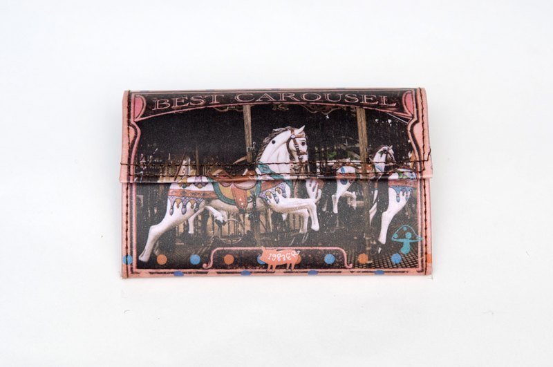 1983ER纸包-游乐园 - 零钱包 - 纸 粉红色