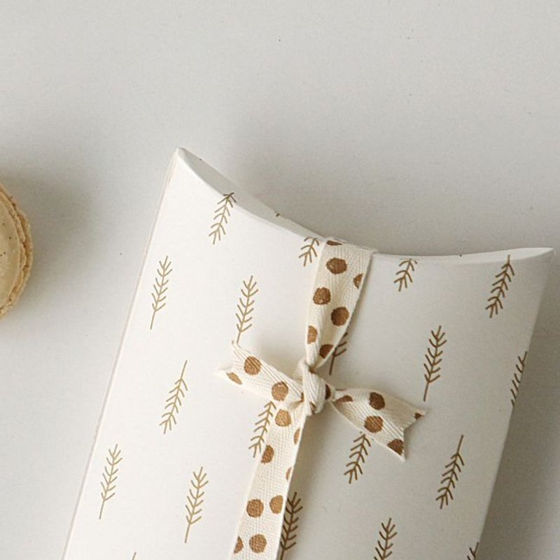 Dailylike 派对枕型礼物盒组S-14 金色羽毛,E2D38711 - 包装材料 - 纸 金色