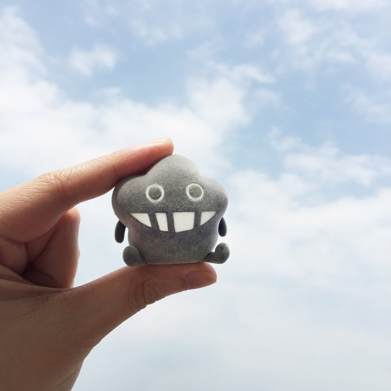 Dustykid 4cm Figure 公仔 - 其他 - 塑料 灰色