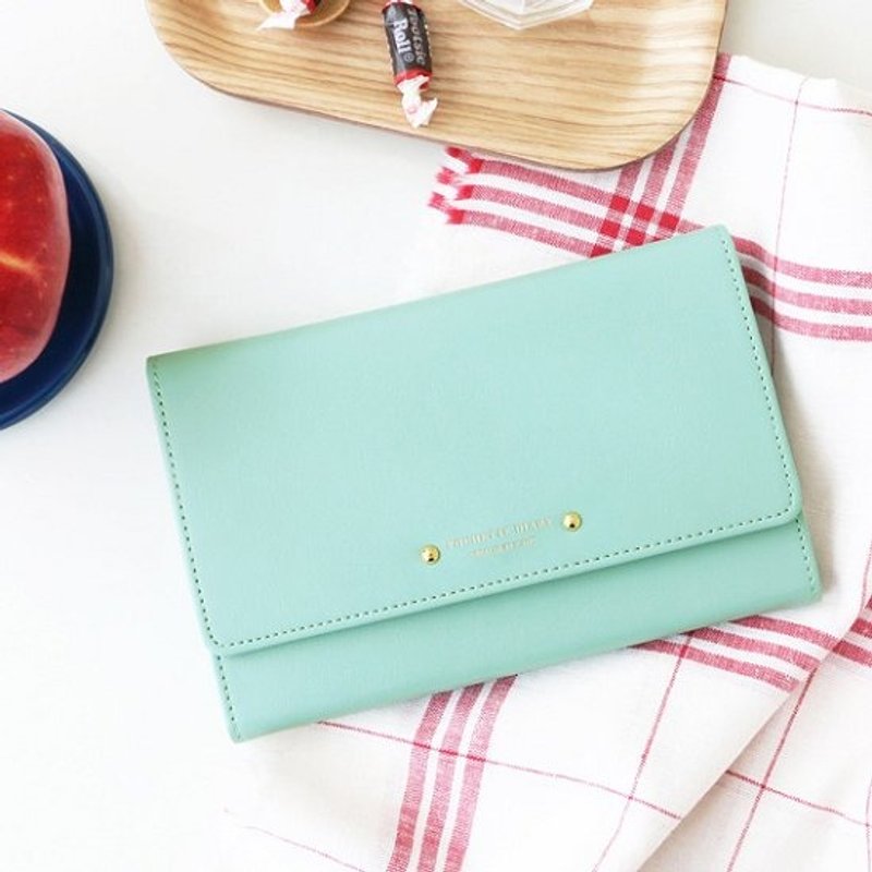 Dessin x Iconic-三折皮夹式年历-无时效周志-天空蓝,ICO82439 - 年历/台历 - 纸 蓝色