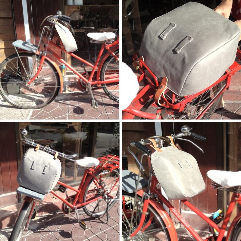 二战复古单车包 - 侧背包/斜挎包 - 其他材质 绿色