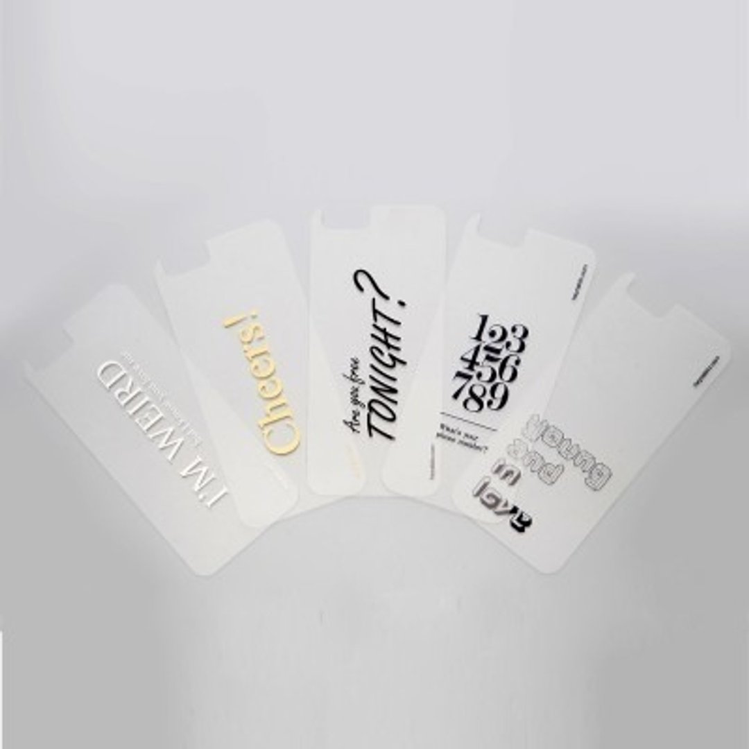 韩国rabito iPhone6 inlayer彩色底片组 set3 (5片入) - 其他 - 塑料 