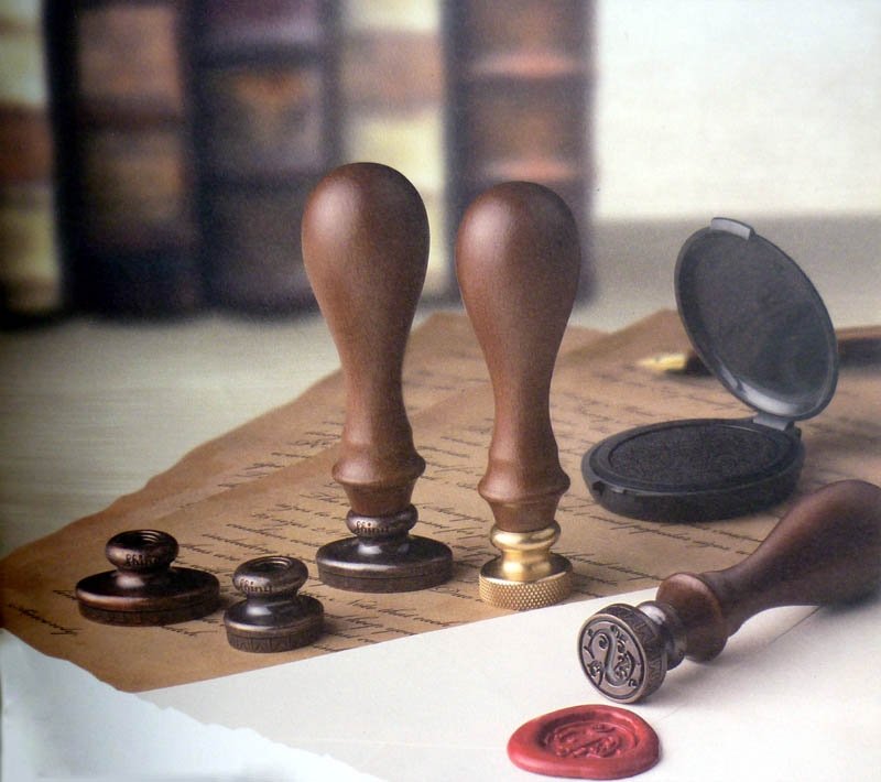 封蜡章 火漆章 封蜡印 喜帖封口章 封印  明信片戳章 满月章 脚印章 台湾制 - 其他 - 其他材质 红色