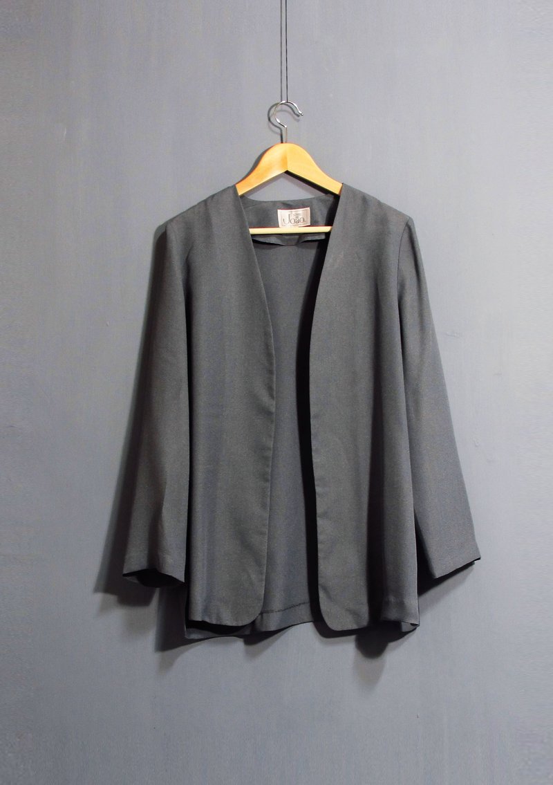 Wahr_铁灰罩衫薄外套 - 背带裤/连体裤 - 其他材质 