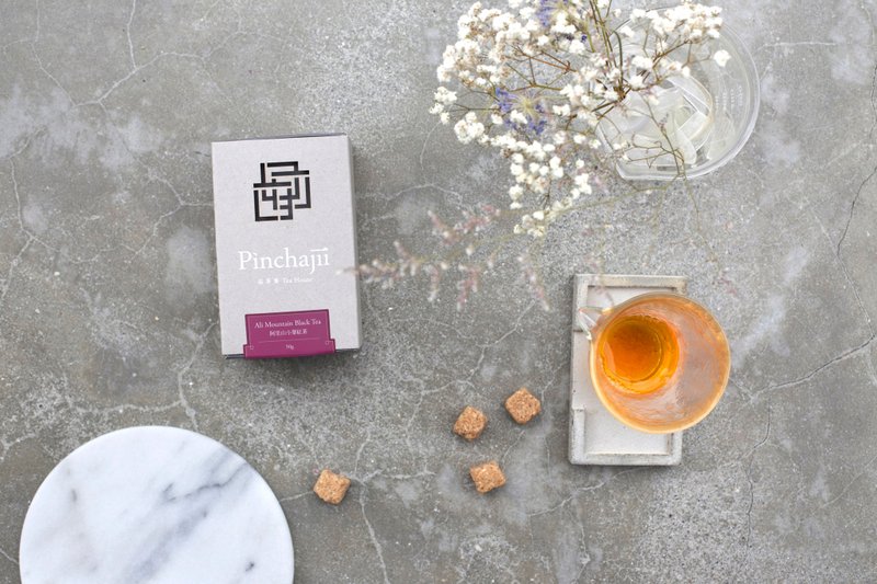 【经典产地系列】阿里山_小叶红茶 - 茶 - 植物．花 灰色