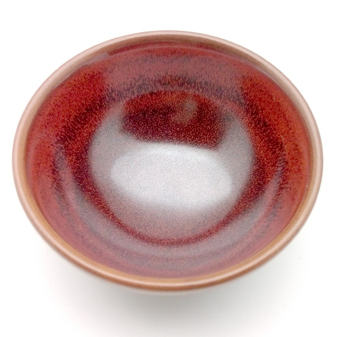红天目釉小杯 | 严选特优版 原厂把关 品质保证 茶道收藏首选 - 茶具/茶杯 - 其他材质 红色