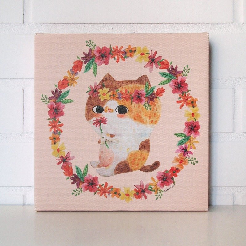 小无框画-嬉皮花花 - 海报/装饰画/版画 - 其他材质 粉红色