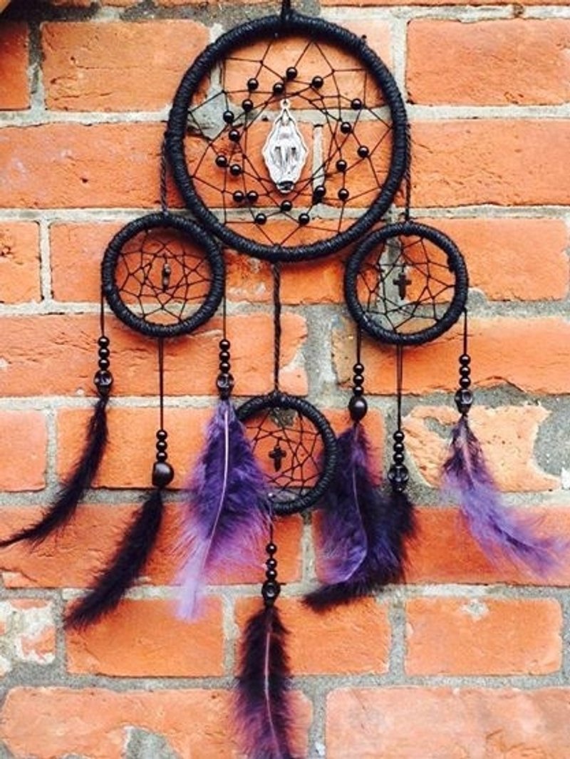 捕捉夢想✝勇網直前 神秘女巫黑捕夢網 - 其他 - 塑料 多色